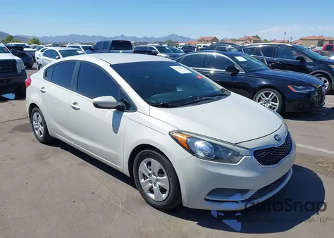 2015 Kia Forte Lx из США, поврежденный, VIN KNAFK4A64F5335396
